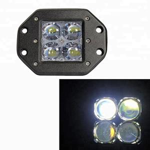High Power 4x4 16w 4inch 4D Led Car Work Light For Jeep