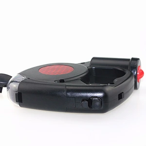 16ft Automatic Retractable Dog Leash Pet Collar With 4 LED Light & Garbage Bags Popular