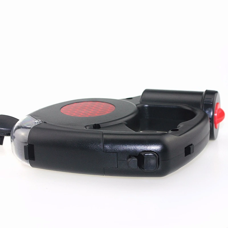 16ft Automatic Retractable Dog Leash Pet Collar With 4 LED Light & Garbage Bags Popular
