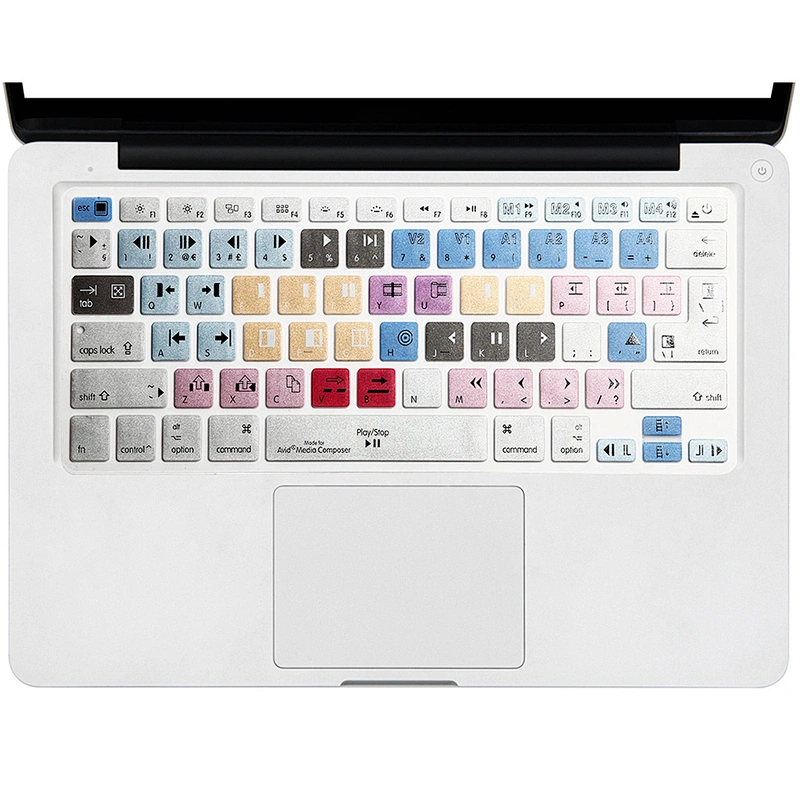 Shenzhen Keyboard Protector Avid Media Composer Shortcut Silicone Keyboard Skinsilicone keyboard 13 inch For Macbook Pro Covers