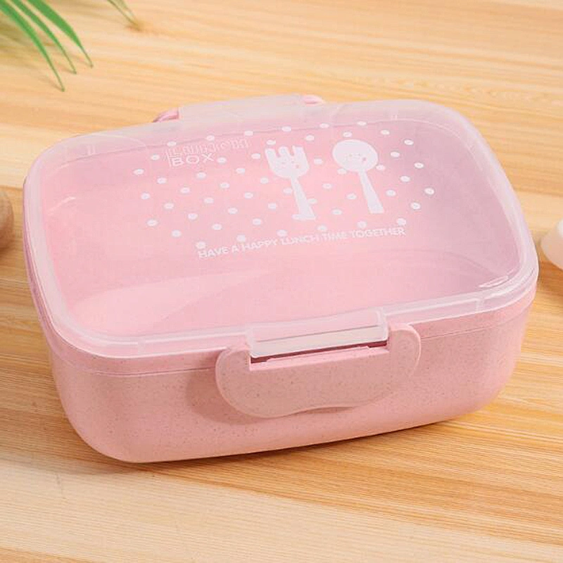 Free Sample 1200 ml Food Containers Rice Hull Fiber Environmental Friendly Lunch Box Microwave Oven Heat Preservation Box