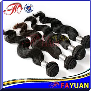 Human hair extensions Peruvian wet and wavy hair