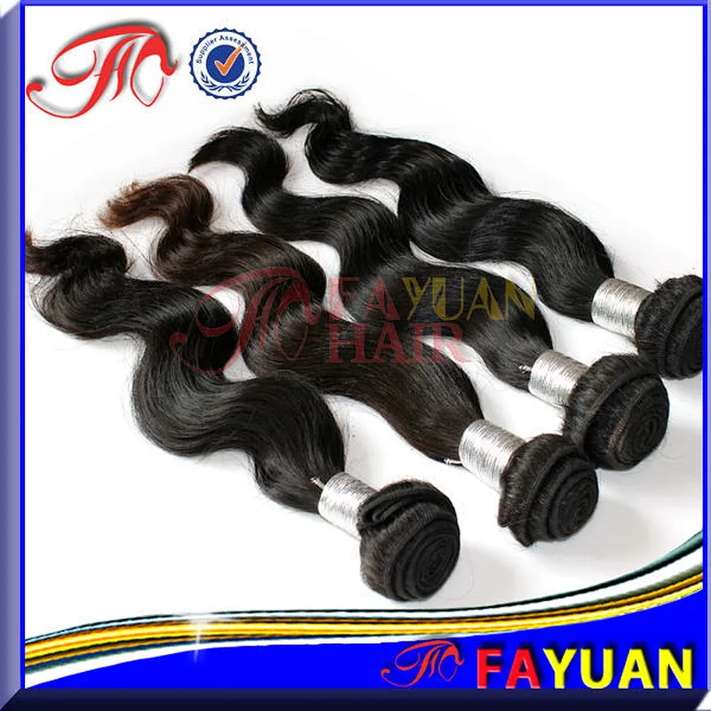 Human hair extensions Peruvian wet and wavy hair