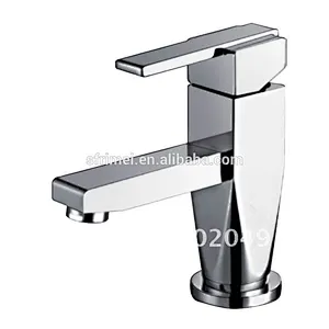 Bathroom Modern Design Brass Chrome Plated Wash Basin Faucet For Sale