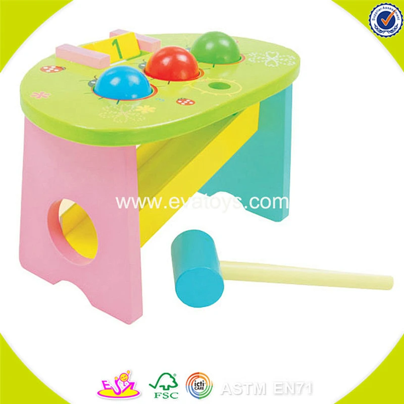 wholesale baby diy wooden knock toy fashion kids diy wooden knock toy children diy wooden knock toy W11G019