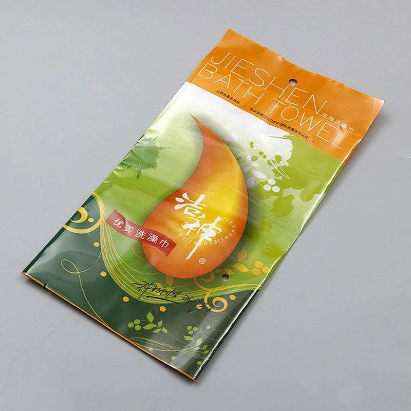 Customized PE bag self-sealing bags for use in towel packaging