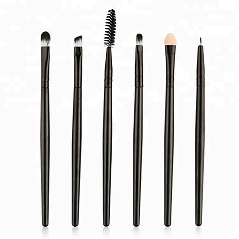 6pcs Cosmetic Makeup Brush Set Foundation Eyeshadow Eyeliner Lip Make Up Multipurpose Eye Brushes For Makeup