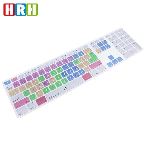 premiere pro cc hot key keyboard cover Shortcut Keyboard skin desktop protectors For iMac G6 Desktop PC Keyboard