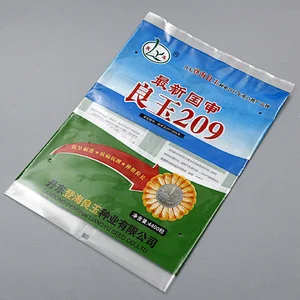Custom PE color printing package for corn seed packaging
