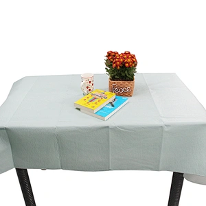 Accept Custom Restaurant plain green Tablecloths And Napkins Wedding Table Cloth