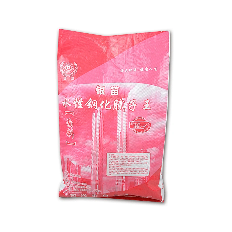20kg pp woven lamination construction bag for cement,wall putty powder