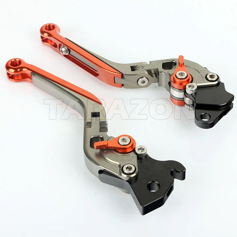 Motorcycle parts China cnc adjustable hand brake clutch lever for FZ 16