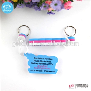 Guangzhou keychain manufacturers low price custom logo eva foam plastic key holders