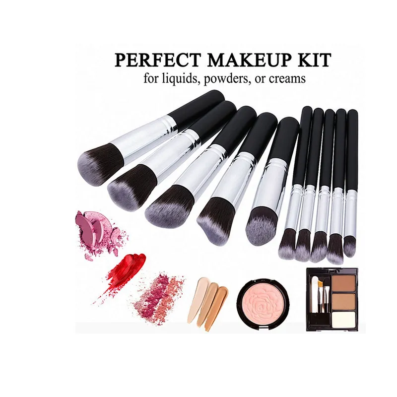 Popular Cosmetic Brushes Professional Powder Makeup Brushes Private Label Makeup Brush Set