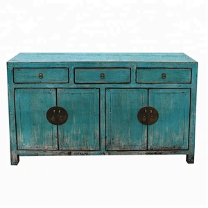 chinese antique reclaimed furniture, wood sideboard