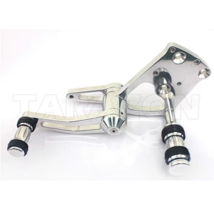 Aftermarket Motorcycle Polished Forward Controls Peg for HARLEY DAVIDSON SOFTAIL 2000 UP