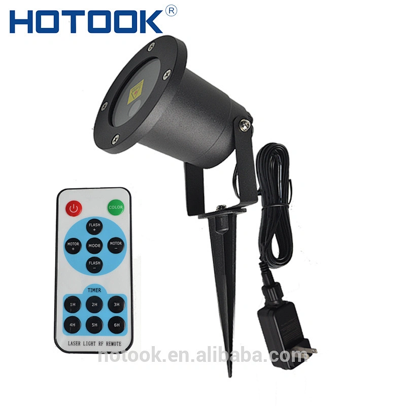 5W RGB LED Christmas Lights IP65 Landscape Lamp Remote Control Spotlight LED Laser Light Projector for Garden Outdoor Holiday
