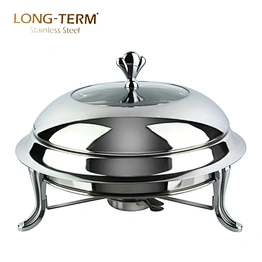 L4017 Luxury Factory Price Single Bowl Stainless Steel Chafing Dish
