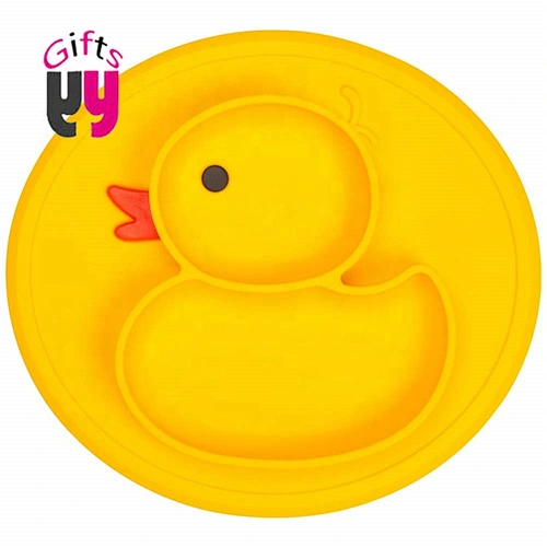 Baby Round Silicone Divided Plate,Baby Silicone Plate,silicone plate