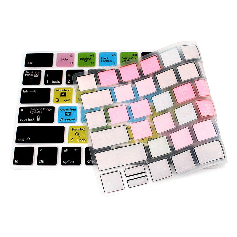 after effects keypad skin Shortcut Silicone Keyboard Covers custom laptop keypad cover For Magic keyboard