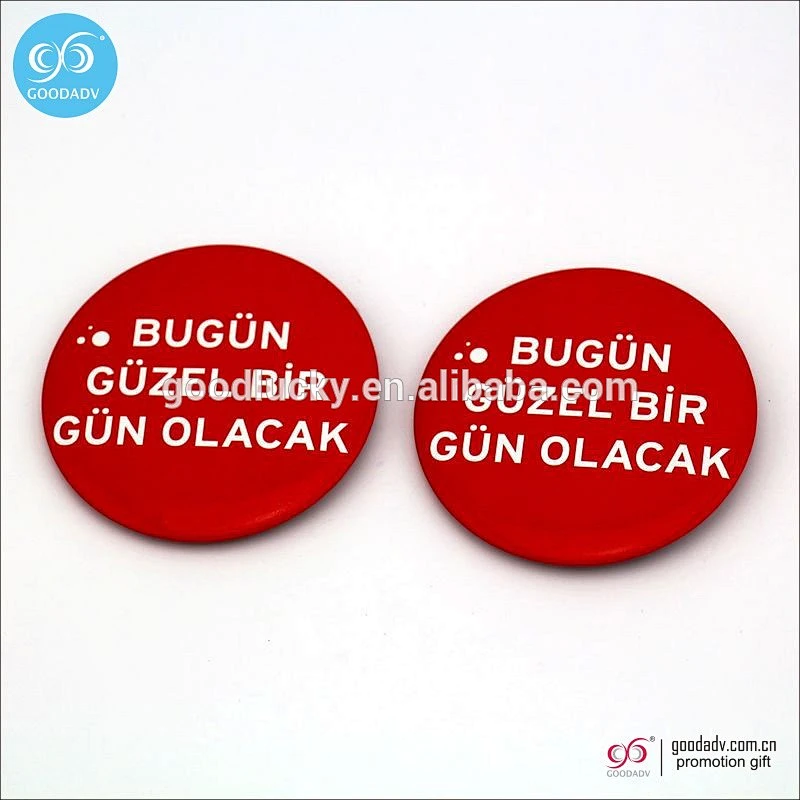 Any size and OEM logo badge pin custom metal cap badge