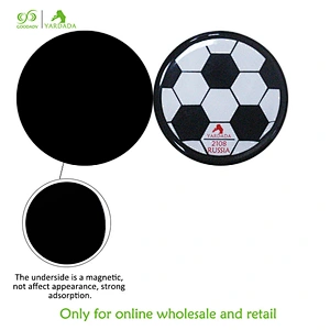 2018 football cup popular gifts crystal epoxy fridge magnet wholesale environmental material, gift fridge magnet in stock