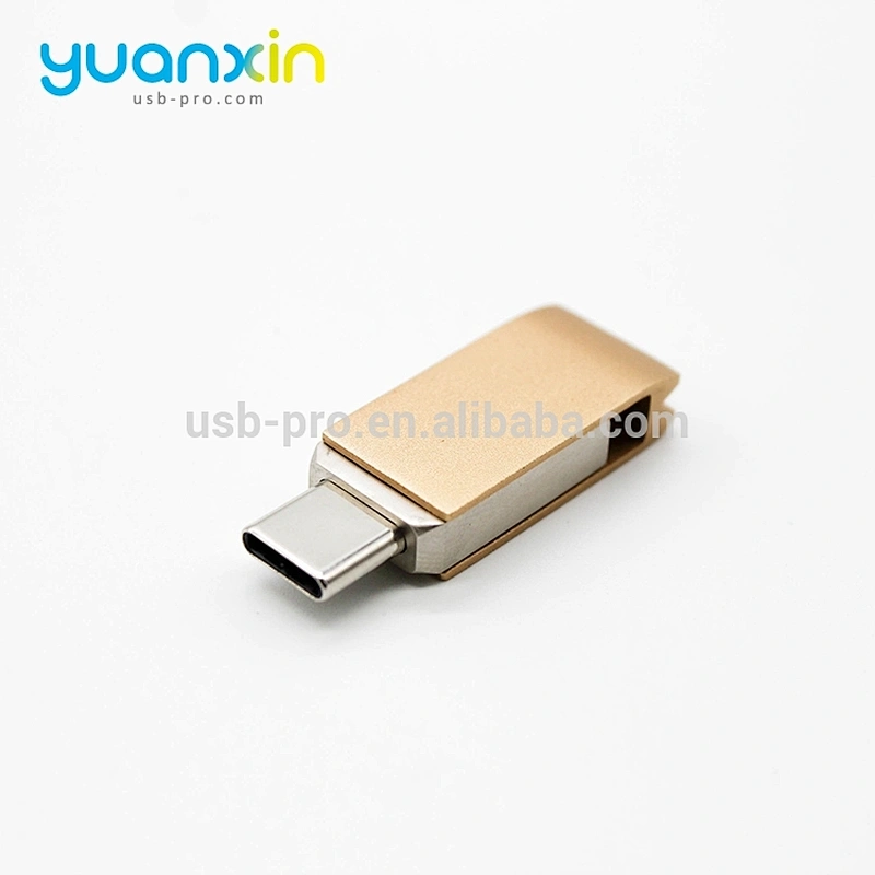 New Mini Swivel OTG Type C USB Flash Drive
