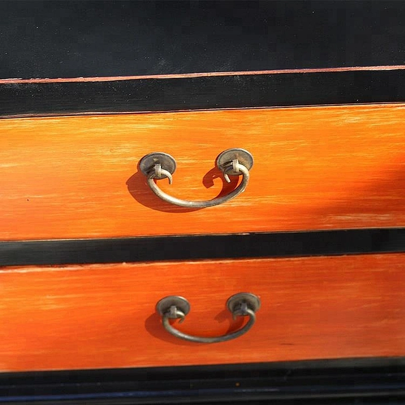 oriental solid wood pine tv console furniture