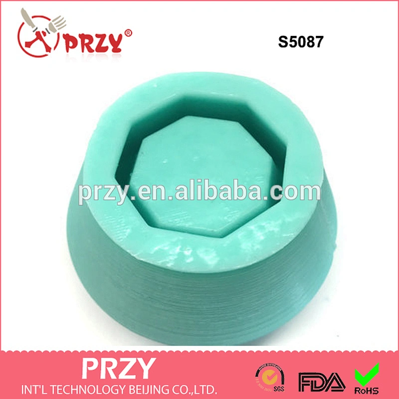 S5087 Planter Mold - Silicone - Geometric Mold - Cast Concrete-Resin-Wax-Soap