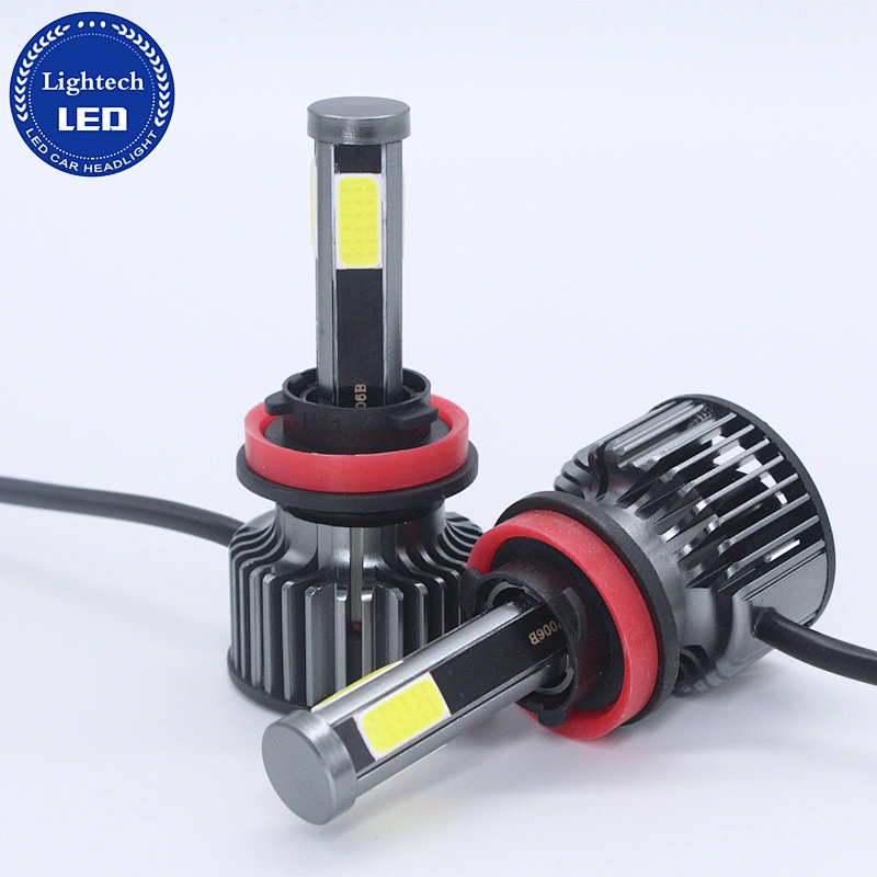Universal 4 Side Led Headlight H7 Led Auto Car Light