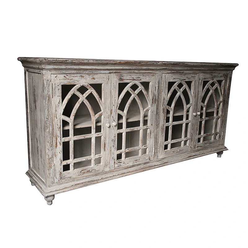 oriental distressed vintage industrial furniture for stores use