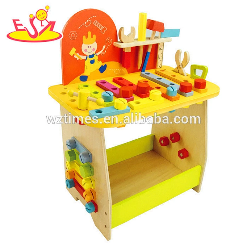 2018 großhandel holzwerkzeug set für kinder diy holzwerkzeug set für kinder neue mode holz werkzeugsatz für kinder