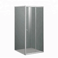 Square Simple Shower Cabin Custom Shower Enclosure