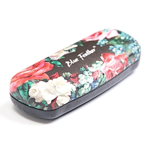 Women's Hard  Custom CMYK Printing  Eyeglasses Case  Eyewear Case Glasses Box