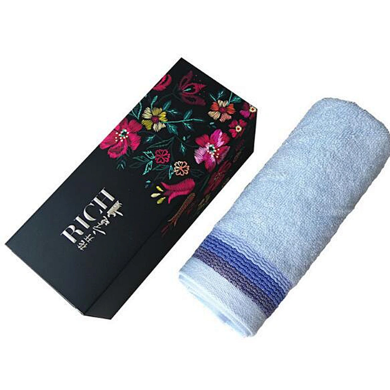 Customized Logo Company Gift Hot Sale 100% Cotton Towel High Quality Towels for Home and Hotel Use