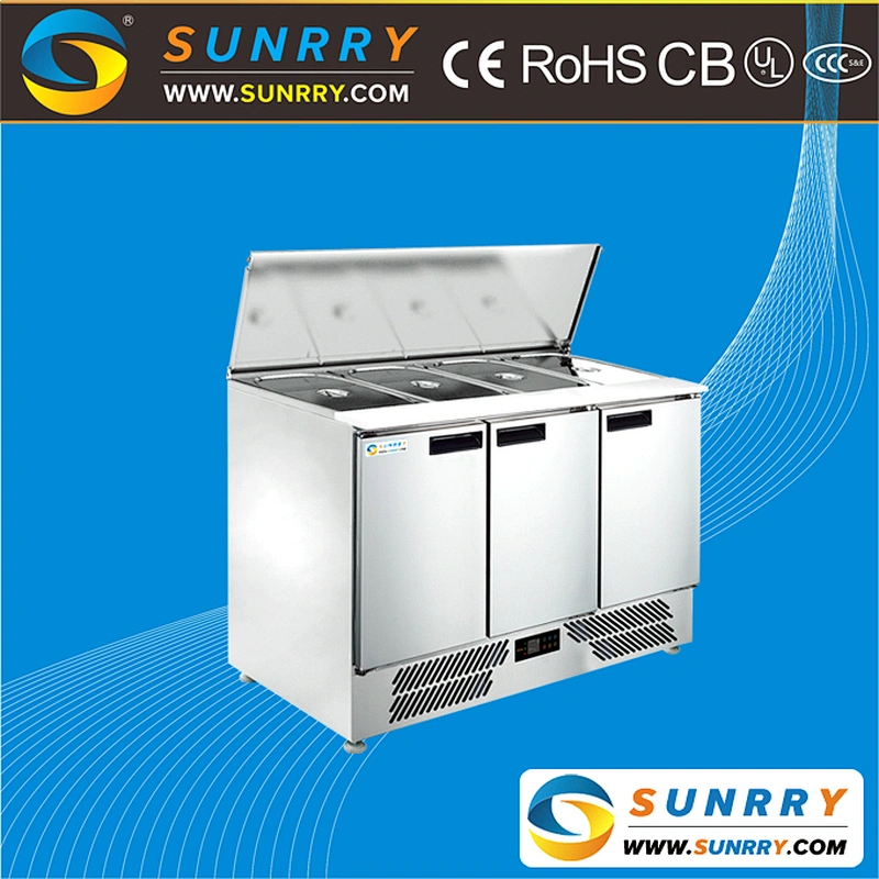 High Quality Pizza Prep Table Refrigerator Work Table