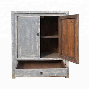 chinese distressed vintage shabby chic storage living room furniture