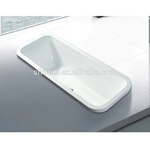 Hotel Construction Smart Drop In Clear Acrylic Bathtub From Foshan Manufacturer