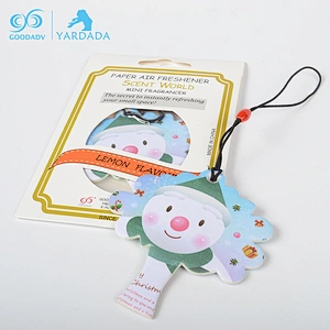 Hanging Vehicle Standard Scented Paper Perfumed Lasting Fragrance Car Air Fresheners