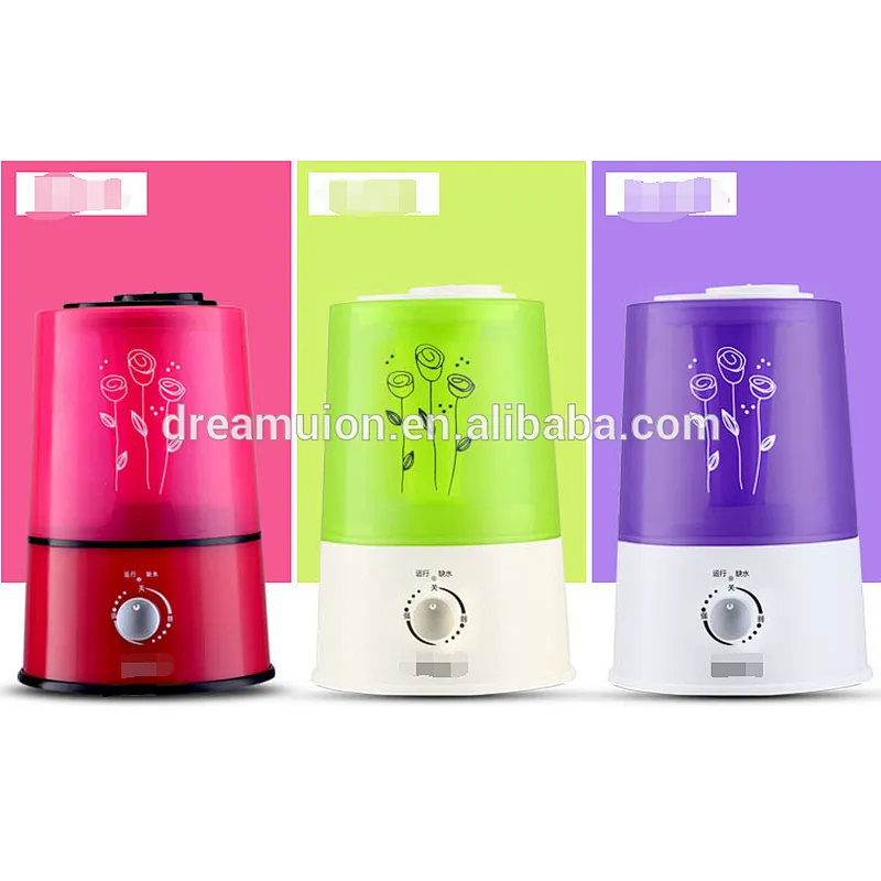 Electric Ultrasonic Home Essential Humidifier Atomizer Aroma Diffuser Room Air Mist Purifier Super Quiet
