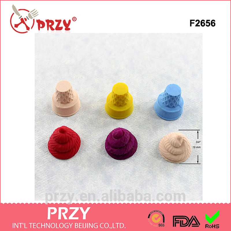 F2656 PRZY 3D Ice Cream Cone Silicone Mold Mould Resin Ice Cream Cone Silicone Polymer Clay Chocolate moulds