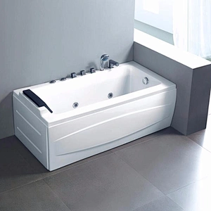 Low price one person portable acrylic massage bathtub for sale