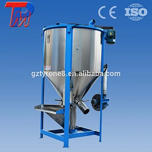 Plastic vertical  mixer with drying blower Tyrone plastic hopper mixing stirrer made in China