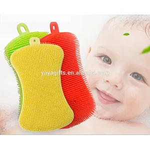 Multipurpose Antibacterial Silicone Scrubber for Kitchen Brush Pot Pan Dish Bowl
