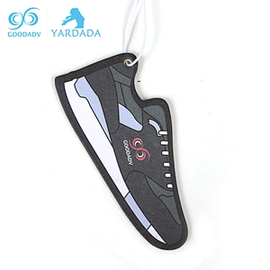 OEM Customized Logo Custom Paper Air Freshener, Lemon Scents Paper Air Fresheners, coffee scented air freshener