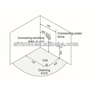 1.5M bathroom acrylic cheap whirlpool bath tub with Pillw K-8818