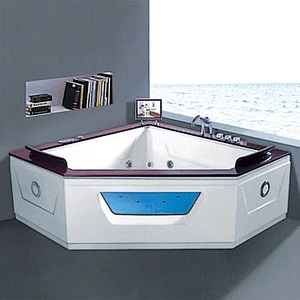new bathroom bathtub massage 2 person spa bath hot tub spa with tv on sale