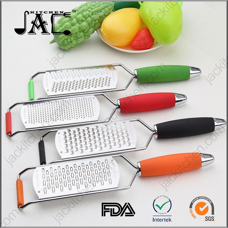 Multi Purpose Vegetable Grater Solid Black Handle Potato Grater