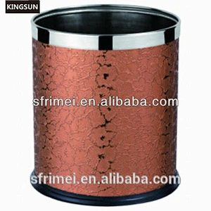 Luxury Decorative Trash Can High Quality Strong Stainless Steel Eco-Friendly Trash Can