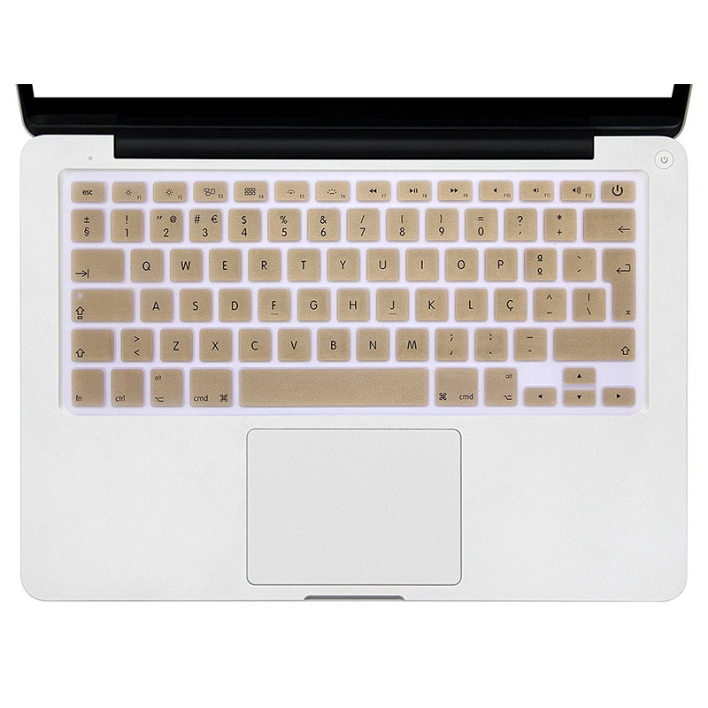 Portuguese language keyboard covers Custom Silicone 101inch keyboard protector For macbook pro laptop 13 Cover EU Version